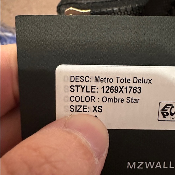 MZ WALLACE metro tote deluxe ombré star - Picture 5 of 9